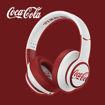 可口可乐联名蓝牙耳机头戴式无线复古美式游戏降噪电脑运动带耳麦