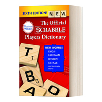 英文原版 The Official SCRABBLE Players Dictionary 韦氏官方英语拼字游戏玩家词典 第六版 英文版 进口英语原版书籍