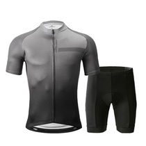 夏季运动专业山地公路自行车车服短袖骑行服套装减震硅胶垫速干衣
