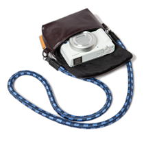 Shounenn皮质数码相机收纳包ccd卡片机斜挎适用索尼ZV1 黑卡RX100