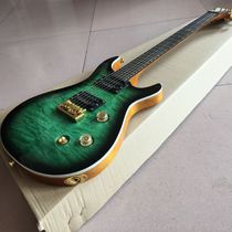 PRS绿色电吉他 玫瑰木指板 接受来图私人客制化定制电吉他