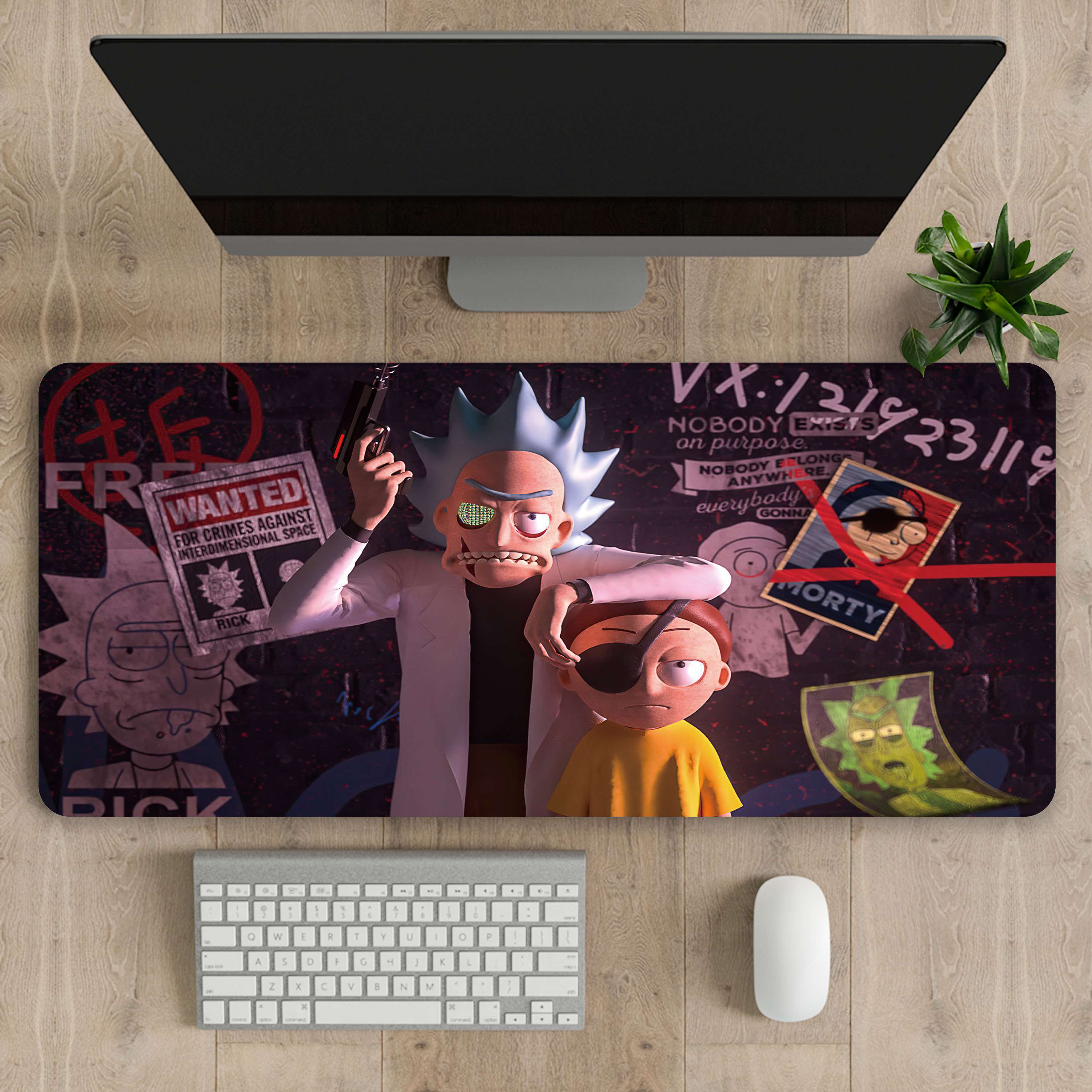 动漫鼠标垫超大1200×600二次元桌面垫男生电竞电脑键盘垫可
