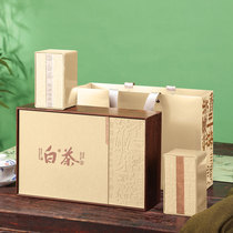2024新款白茶包装盒空礼盒安吉特产三两装黄金芽茶叶礼盒空盒高档