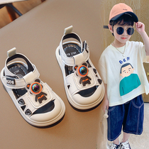 婴儿凉鞋软底学步0-2岁夏季男宝宝鞋子包头防滑透气女童沙滩鞋潮3