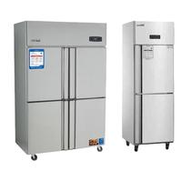 四门冰箱商用不锈钢双门保鲜冷冻大容量4开门厨房冷藏冰柜6门双温