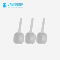 VANDROOP 小勺子咖啡勺量勺短款塑料迷你精致小号家用短柄舀勺