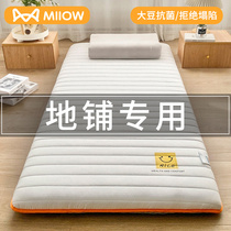 日式榻榻米地铺睡垫泡泡棉大豆折叠床垫软垫夏季家用宿舍学生单人