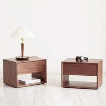 北欧纯实木mini床头柜简约现代轻奢创意新款免安装小型卧室床边柜