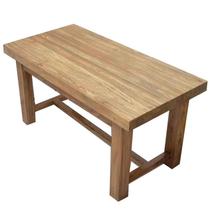 实木餐桌老榆木大板茶桌书桌饭店长条桌椅茶几老榆木茶桌大板