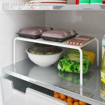 厨房置物架冰箱冰柜橱柜内部台面分层隔板隔层放锅碗盘菜收纳神器