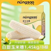 东北农嫂水果型即食白甜玉米穗1.45kg/8穗嫩脆多汁