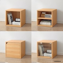 放书桌上的书架收纳格子柜自由组合桌面简易学生卧室置物柜矮书柜