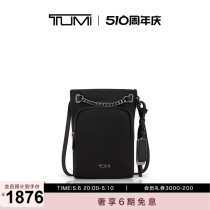TUMI/途明 Voyageur女士斜挎包时尚优雅单肩包按扣开合链条斜挎包