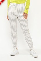 日本直邮24春款Jack Bunny 高尔夫女士运动长裤弹力条纹裤舒适