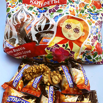 俄罗斯原装进口俄宝多牌巧克力花生士力架糖果喜糖年货500克袋装