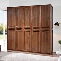 全友家居 家具家私 挪威森林 现代中式 61003 实木四门 五门衣柜