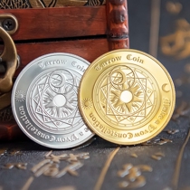 欧美硬币幸运星座塔罗牌道具工艺品纪念币金币礼品礼物送人节日