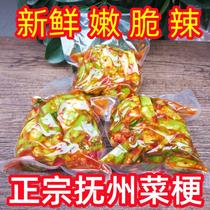 江西抚州特产新鲜芥菜梗临川婆婆菜梗泡菜零食微甜咸菜下饭菜袋装