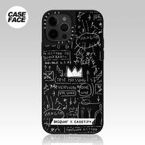 iphone15promax原版castify手机壳苹果14巴斯奎特艺术家联名款适用13磁吸magsafe