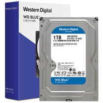 全新正品】WD/西部数据 WD10EZEX 1T台式机机械硬盘1TB蓝盘7200转