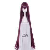 Fate/Grand Order 紫红色假发 Lancer斯卡哈 师匠cos假发头顶造型