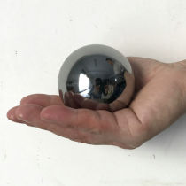 康恩保定铁球纯实心轴承钢球单个健身球手球中老年人保健球一个球