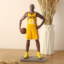 NBA篮球明星科比詹姆斯库里手办人偶模型摆件创意生日礼物纪念品