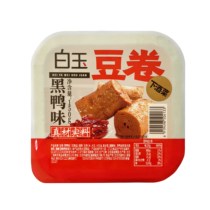 白玉黑鸭味豆卷 150g*2/4盒豆制品咸辣 下酒菜