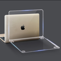 苹果笔记本电脑配件12寸玫瑰金macbook保护外壳套超薄透明保护膜