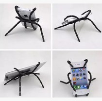 多功能创意百变蜘蛛懒人手机支架 车载多用小号八爪鱼电影手机座