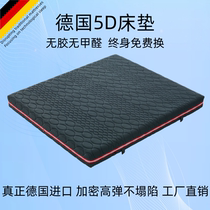德国全3d床垫4D5d纤维丝可水拆洗透气偏硬护腰脊席梦思薄加厚定做