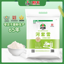 河套牌河套雪5kg 小麦粉烘培原料馒头饺子通用面粉