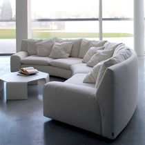 新款现代简约弧形欧式简约半圆形组合大户型休闲会所布艺扇形沙发