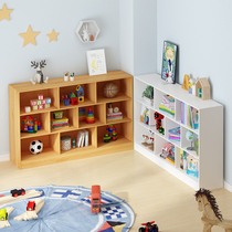 儿童书架置物架客厅落地幼儿园矮书柜简易学生创意桌面收纳置物架