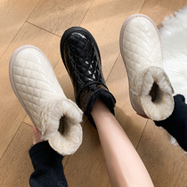雪地靴女2024年新款冬季百搭防水防滑加绒加厚洋气保暖棉鞋女鞋子