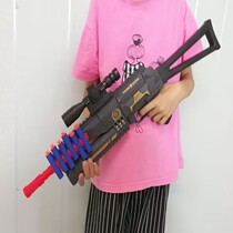 儿童玩具野牛软弹枪电动玩具冲锋枪男孩吃鸡弹射模型6-10岁玩具枪