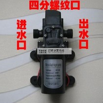 12V24V 60W电动隔膜泵 直流水泵 洗车水泵 喷雾器水泵 自吸泵