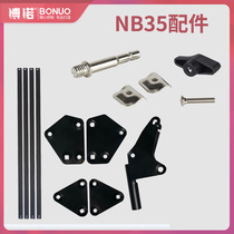 NB35悬臂支架全套配件平板直播<em>麦克风支架</em>话筒桌面折叠支架配件