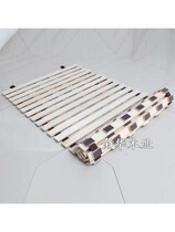 单人双人床纯实木床折叠床简易床榻榻米床1.5 1.8平板卷床矮床