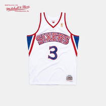 Mitchell&Ness 96-97年艾弗森NBA76人队SW复古球衣网眼篮球服背心