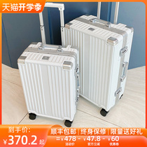 金登仕出口日本铝框行李箱万向轮拉杆箱20高颜值男女旅行箱24寸26