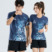 佩琪酷团购新款羽毛球服男女套装运动衣服网球裙短袖户外速干T恤