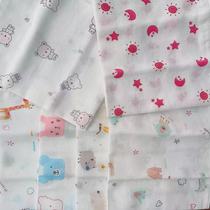 嘉帛瑞儿 韩国进口新生儿婴儿纱布餐巾手帕面巾宝宝小方巾纱巾5条