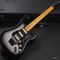 FENDER美产Ultra Luxe Stratocaster HSS Maple Silverburs电吉他