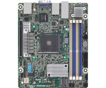 B550D4ID-2L2T mini NAS服务器板支持AMD Ryzen 5000 Series DDR4