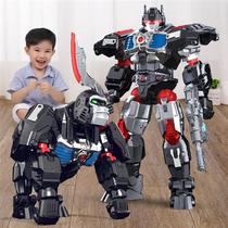 /变形汽车玩具金刚儿童机器人男孩正版合金超能勇士擎天之