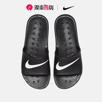 Nike耐克男鞋夏季大LOGO一字拖凉鞋户外家居拖鞋832528-001