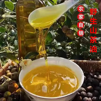 广西正宗农家自榨天然野生山茶油500ml新生婴儿护肤老茶树小籽油