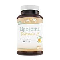 PrimaVita Liposomal Vitamin C 1400mg Capsules， Immune Sup