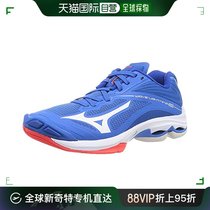 Mizuno美津浓 排球鞋Z6 25.5cm 蓝/白/橘V1GA2000